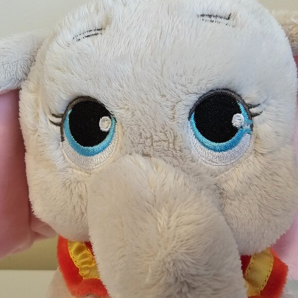 Disney Store Baby Dumbo Elephant Plush Stuffed Animal Gray Hands Together 11" - Picture 2 of 8